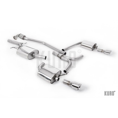Milltek Audi A5 Sportback 2.0 TFSI Cat-back Dual