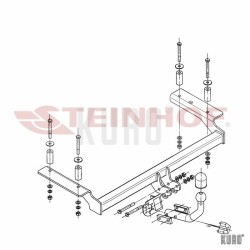 Steinhof hak holowniczy Chevrolet Aveo Hatchback 2008-2011