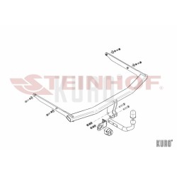 Steinhof hak holowniczy Mazda 3 Sedan 2009-2013