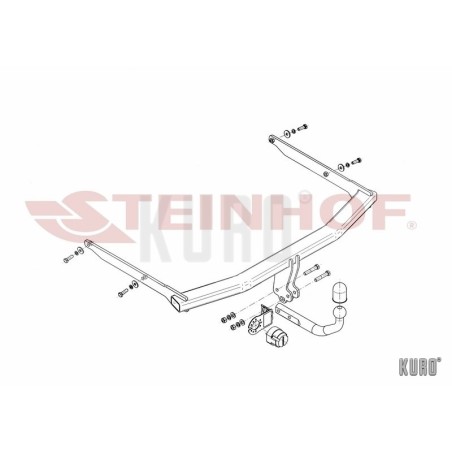 Steinhof hak holowniczy Mazda 3 Sedan 2009-2013