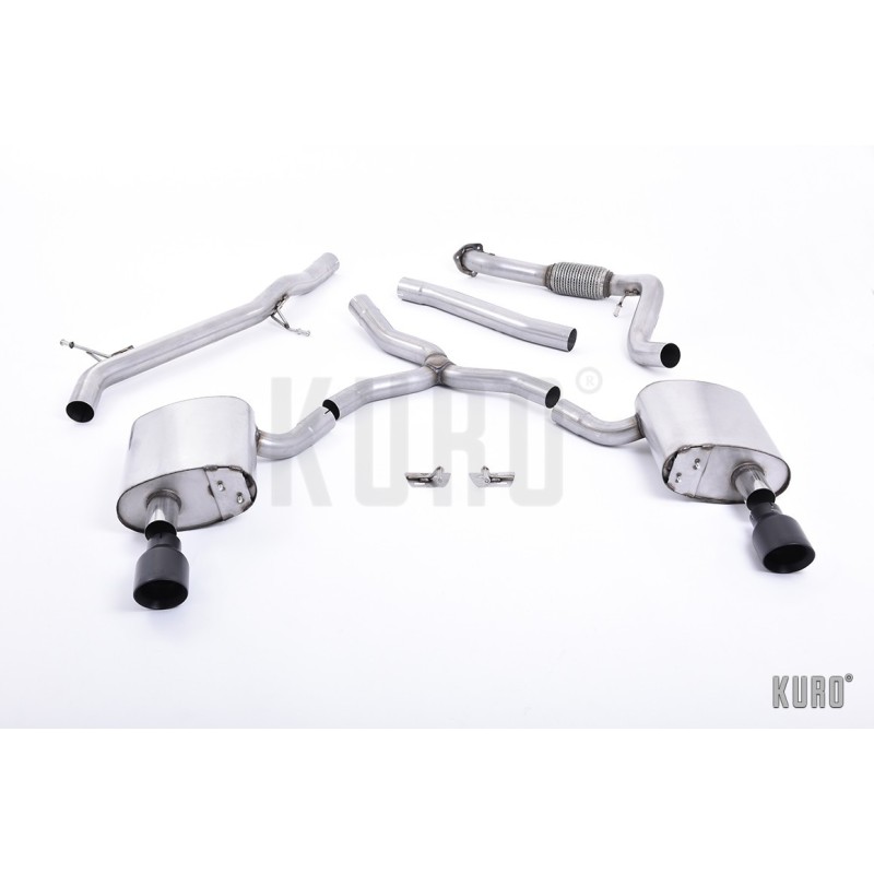 Milltek Audi A5 Sportback B9 2.0 TFSI Cat-back Non-resonated