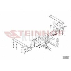 Steinhof hak holowniczy Honda CR-V 2007-2012