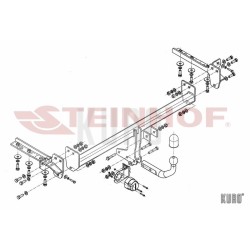 Steinhof hak holowniczy Honda FR-V 2005-2009