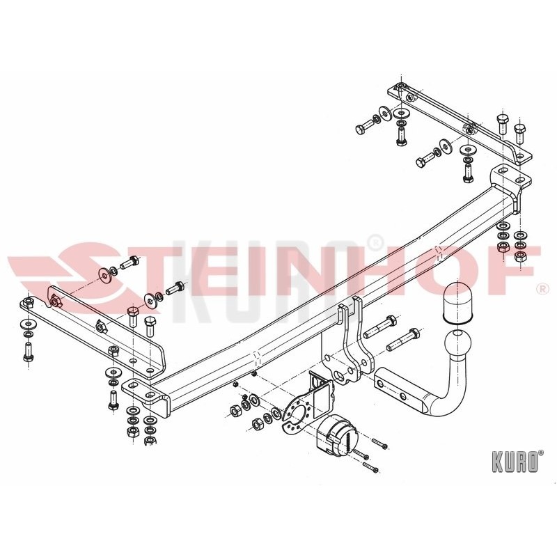 Steinhof hak holowniczy Nissan Micra 2003-2010