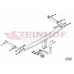 Steinhof hak holowniczy Mazda 6 Kombi 2008-2012