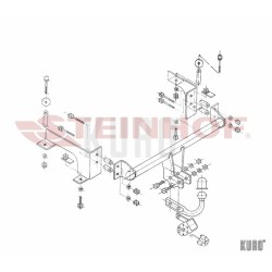 Steinhof hak holowniczy Opel Combo C 2002-2011
