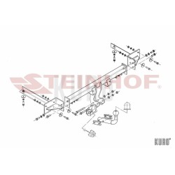 Steinhof hak holowniczy Opel Corsa D 2006-2014