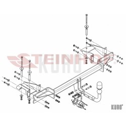 Steinhof hak holowniczy Opel Meriva A 2003-2010