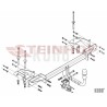 Steinhof hak holowniczy Opel Meriva A 2003-2010