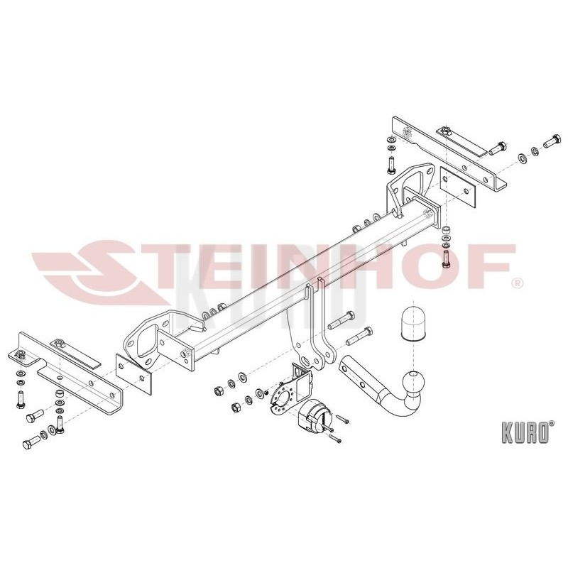 Steinhof hak holowniczy Subaru Forester 2008-2013