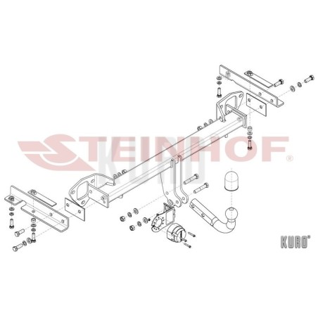 Steinhof hak holowniczy Subaru Forester 2008-2013