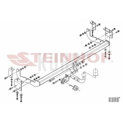 Steinhof hak holowniczy Renault Kangoo II 2008-2021