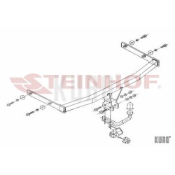 Steinhof hak holowniczy Seat Ibiza 2002-2008