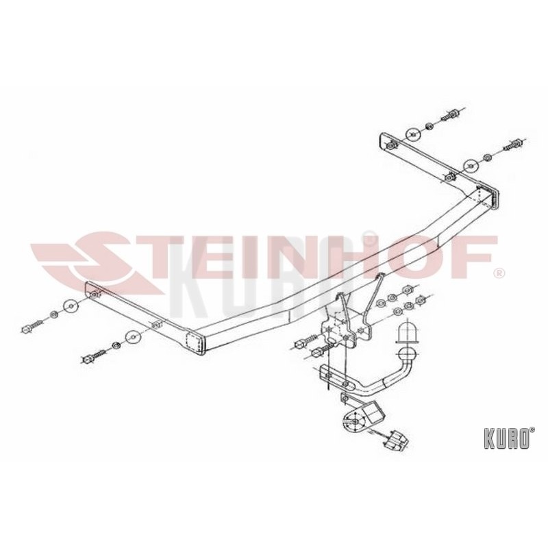 Steinhof hak holowniczy Seat Ibiza 2002-2008