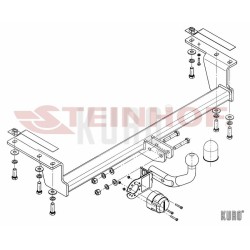 Steinhof hak holowniczy Toyota Corolla Hatchback 2002-2007