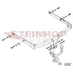 Steinhof hak holowniczy Ford Fusion 2002-2012