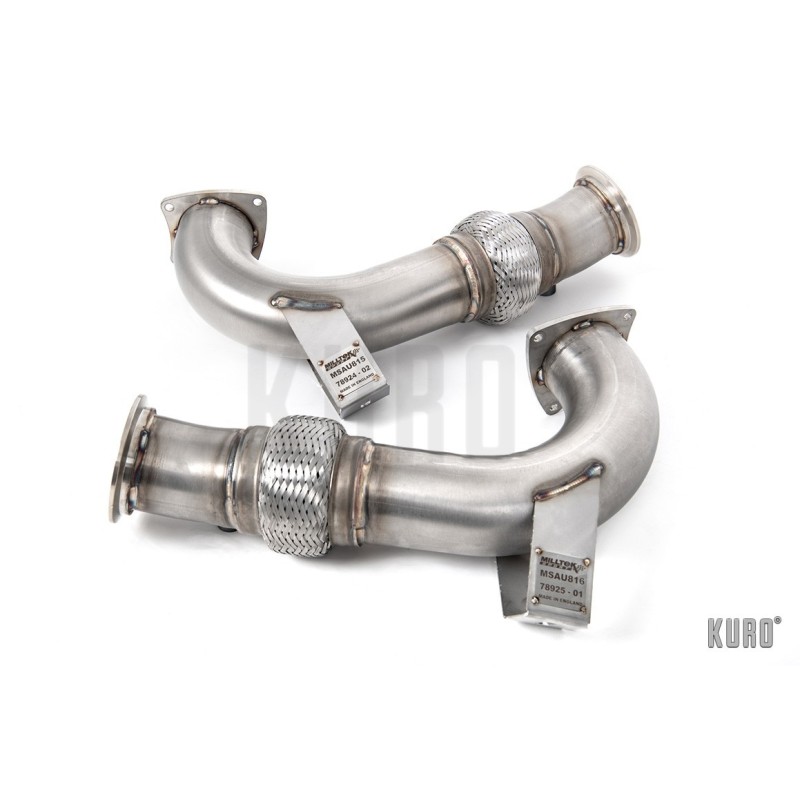 Milltek Audi R8 V10 Rury usuwające filtr GPF