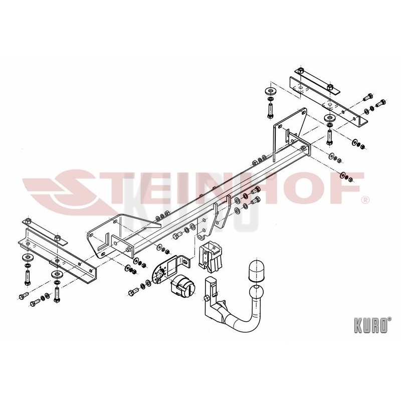 Steinhof hak holowniczy Alfa Romeo Giulietta 2010-2020