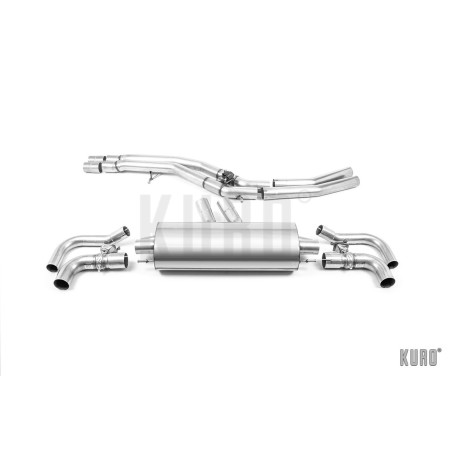 Milltek Audi RS Q8 4.0 TFSI Front Pipe-back