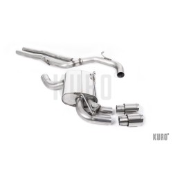 Milltek Audi RS3 8P 2.5 TFSI Cat-back Non-resonated