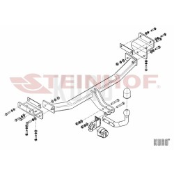 Steinhof hak holowniczy Kia Cee`d II Hatchback 2012-2018