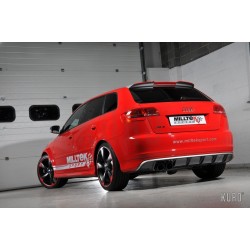 Milltek Audi RS3 8P 2.5 TFSI Cat-back Non-resonated