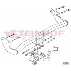 Steinhof hak holowniczy Hyundai Getz 2002-2009