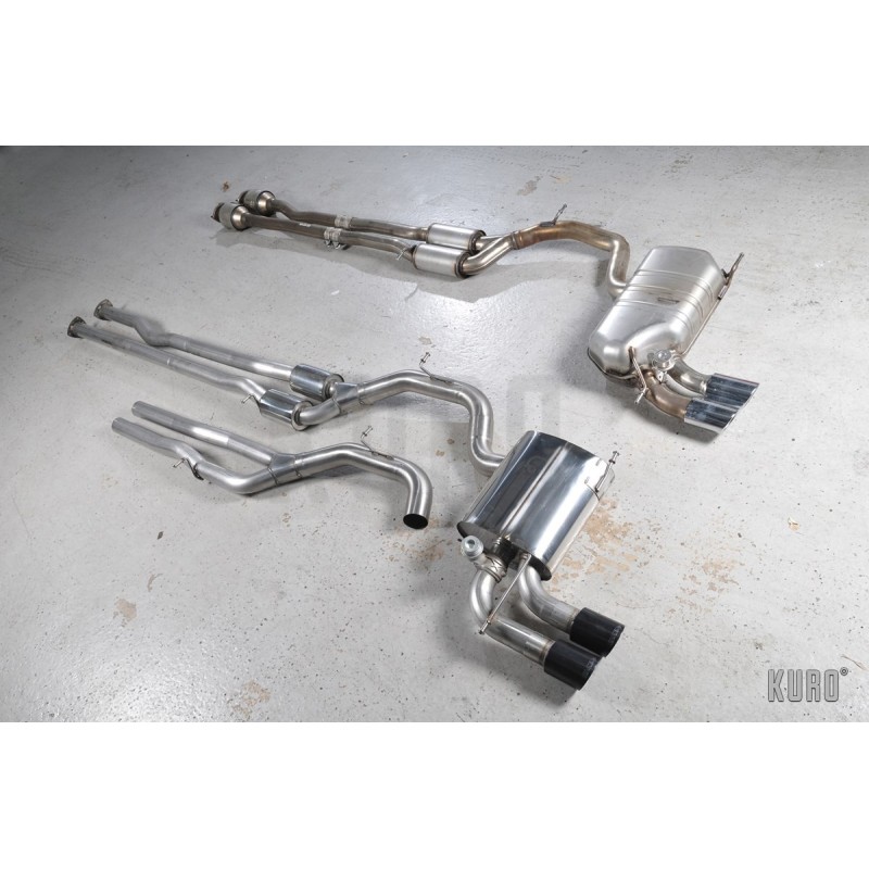 Milltek Audi RS3 8P 2.5 TFSI Cat-back Resonated (EC)