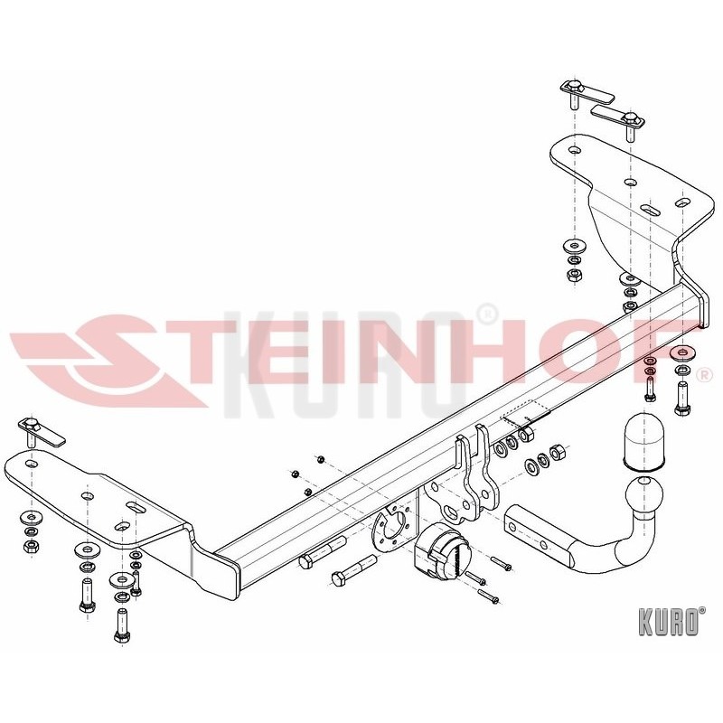Steinhof hak holowniczy Chrysler 300C Touring 2004-2011
