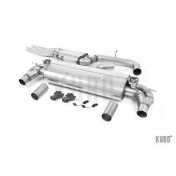 Milltek Audi RS3 8V Sedan Cat-back Resonated HollowTek