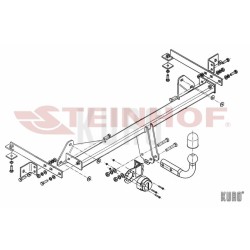 Steinhof hak holowniczy Fiat 500L 2012-2017