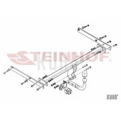 Steinhof hak holowniczy Ford Focus III Hatchback 2011-2018