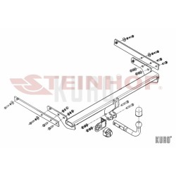 Steinhof hak holowniczy Ford Kuga II 2013-2019