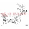 Steinhof hak holowniczy Honda Civic VII Hatchback 2000-2005