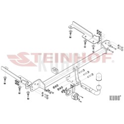 Steinhof hak holowniczy Honda CR-V 2012-2018