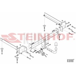 Steinhof hak holowniczy Audi A8 (D3) 2002-2010