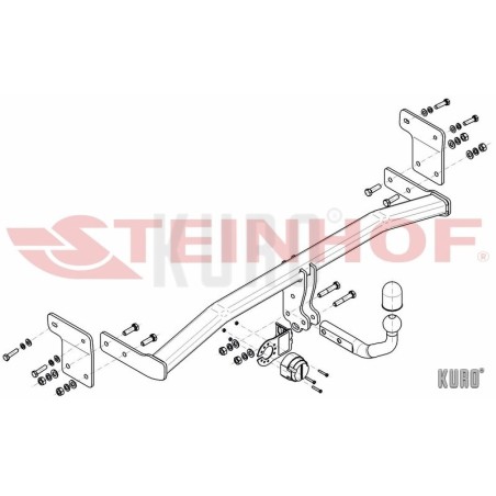 Steinhof hak holowniczy Hyundai Elantra (AD) 2016-2020