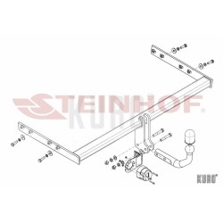 Steinhof hak holowniczy Audi A3 (8P) Lift 2008-2012