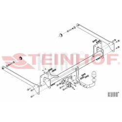 Steinhof hak holowniczy Audi A8 (D4) 2010-2017