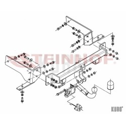 Steinhof hak holowniczy Chevrolet Captiva 2006-2013