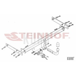 Steinhof hak holowniczy Audi Q3 (8U) 2011-2018