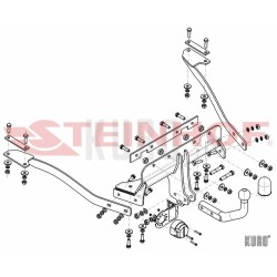 Steinhof hak holowniczy BMW Seria 7 (E38) 1994-2001