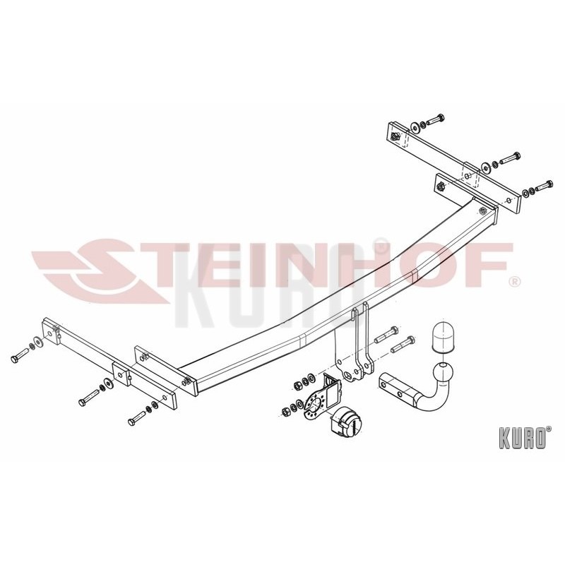 Steinhof hak holowniczy Mazda 6 (GH) 2008-2012