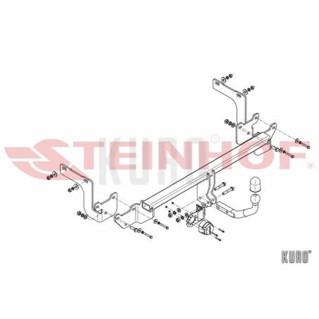 Steinhof hak holowniczy Citroën C4 Picasso II 2013-