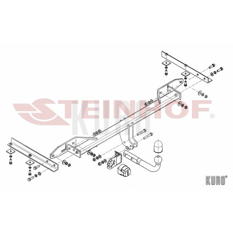 Steinhof hak holowniczy Chevrolet Orlando 2011-2014