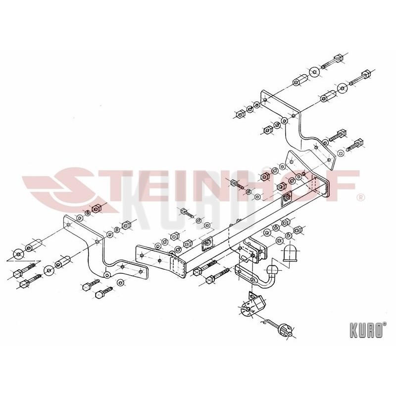 Steinhof hak holowniczy Citroën Berlingo I 1996-2009