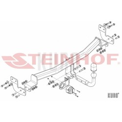 Steinhof hak holowniczy Citroën C2 2003-2010