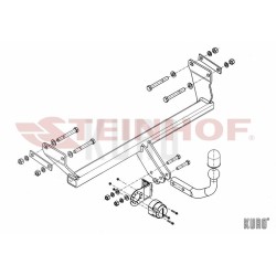 Steinhof hak holowniczy Dodge Caliber 2006-2012