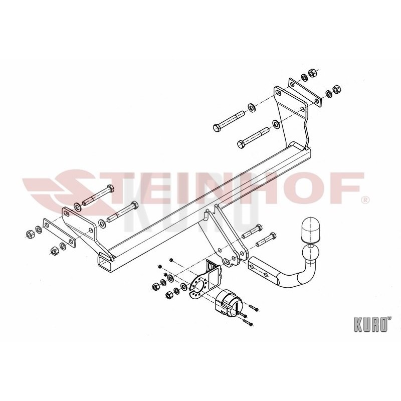 Steinhof hak holowniczy Dodge Caliber 2006-2012
