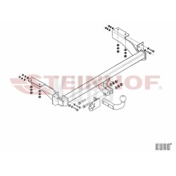 Steinhof hak holowniczy Citroën C4 I 2004-2010